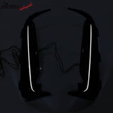 2023-2026 Honda Type R FL5 JDM Front Bumper LED Daytime Running Light PC Smoke White LED Fog Lights Pair