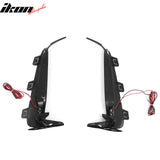 2023-2026 Honda Type R FL5 JDM Front Bumper LED Daytime Running Light PC Smoke White LED Fog Lights Pair