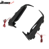 2023-2026 Honda Type R FL5 JDM Front Bumper LED Daytime Running Light PC Smoke Amber LED Fog Lights Pair