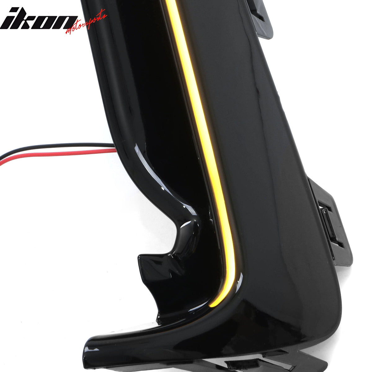 2023-2026 Honda Type R FL5 JDM Front Bumper LED Daytime Running Light PC Smoke Amber LED Fog Lights Pair