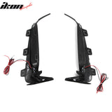 2023-2026 Honda Type R FL5 JDM Front Bumper LED Daytime Running Light PC Smoke Amber LED Fog Lights Pair