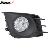 2011-2013  Scion tC Front Clear Fog Lights Driving Lamps Pair + Covers