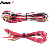 Universal Fog Light Lamp Wiring Harness Kit LED Light Bar Switch Relay