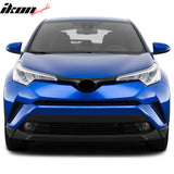 2017-2019 Toyota C-HR Black Housing Clear Lens Fog Lights Kit ABS