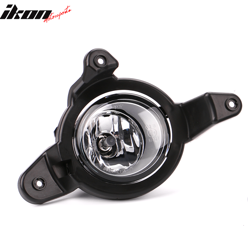 2017-2019 Toyota C-HR Black Housing Clear Lens Fog Lights Kit ABS