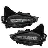 Fits 17-19 Toyota Corolla Sedan Front Foglight Fog Lamp LED Clear Lens