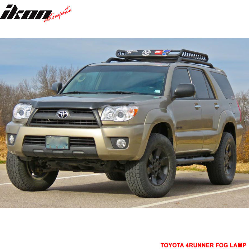 Fits 06-09 Toyota 4Runner Front Fog Light Lamp 9006 12V 51W Clear Lens