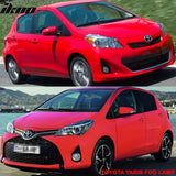 2015-2017 Toyota Yaris Hatchback Clear Lens Front Fog Lights Lamps ABS