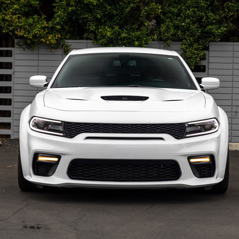 Daytime Running Light Fog Light Cover for Dodge Charger Widebody 2020-2023