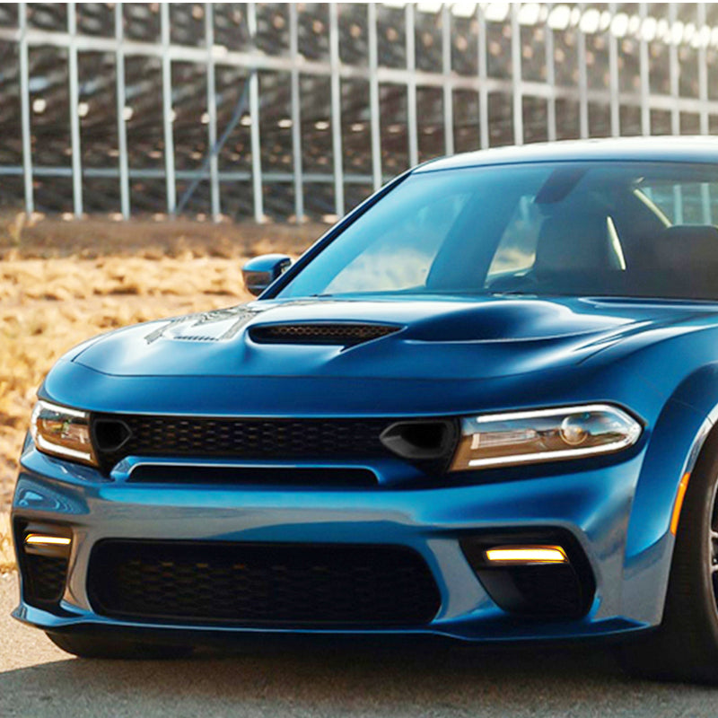 Daytime Running Light Fog Light Cover for Dodge Charger Widebody 2020-2023