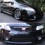 2006-2011 Honda Civic MU RR Style USDM Fog Light Cover Retainers PP