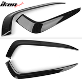 2016-2018Â Honda Civic Fog Lights Cover Eye Lid Trim Carbon Fiber Print