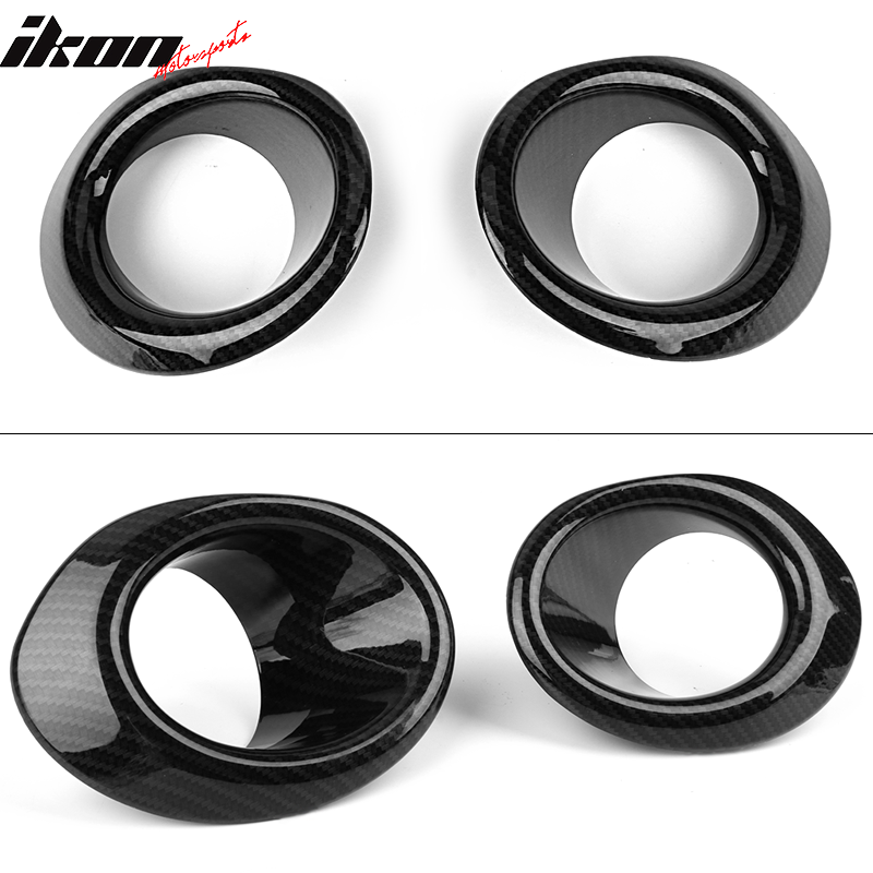 2016-2018 Honda Civic OE Style Carbon Fiber Hydro Dip Fog Lights Cover