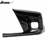 2022-2024 Honda Civic OE Style Fog Light Bezels Square Hole Covers Gloss Black