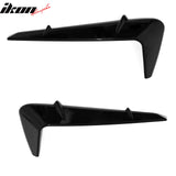 2020-2026 Land Rover Defender 90/110/130 Fog Light Bezel IKON Style Gloss Black ABS Plastic Fog Lamp Decoration Trim 2PC Cover