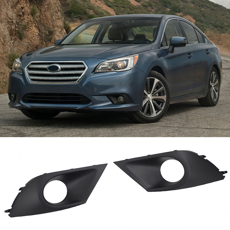 2015-2017 Subaru Legacy 2PCS Driver Passenger Front Fog Light Cover PP