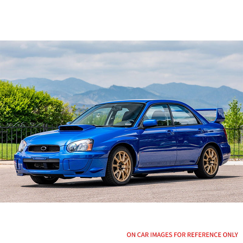 2004-2005 Subaru Impreza WRX 2PCS Matte Black Front Fog Light Cover PP