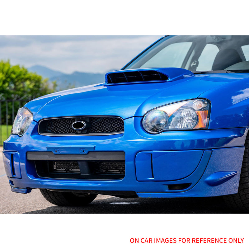 2004-2005 Subaru Impreza WRX 2PCS Matte Black Front Fog Light Cover PP