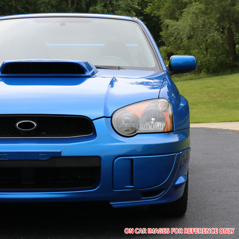 2004-2005 Subaru Impreza WRX 2PCS Matte Black Front Fog Light Cover PP