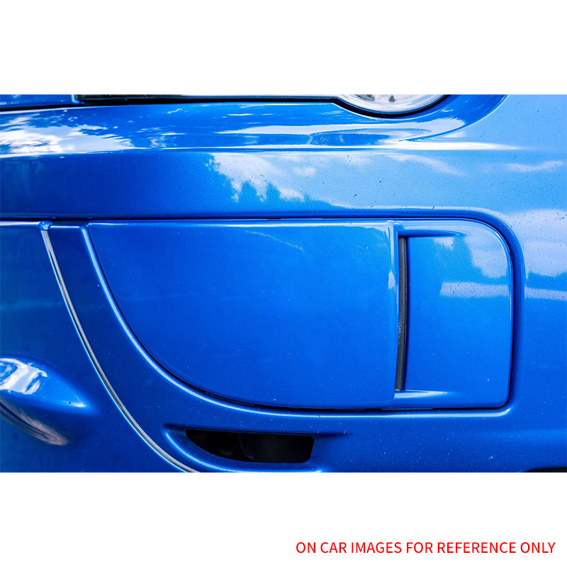 2004-2005 Subaru Impreza WRX 2PCS Matte Black Front Fog Light Cover PP