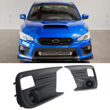2018-2021 Subaru WRX Base OE Style Textured Black Fog Light Cover PP