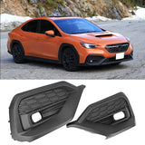 2022-2026 Subaru WRX OE Style Black 2PCS Front Side Fog Light Cover PP