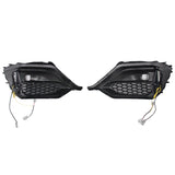 OE Fog Light Cover for Subaru WRX 2022-2026 W/LED Turn Signal White DRL PP