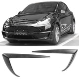 Fog Light Trims for 2020-2023 Tesla Model Y, IKON Style ABS Plastic 2P