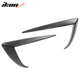 Fog Light Trims for 2020-2023 Tesla Model Y, IKON Style ABS Plastic 2P