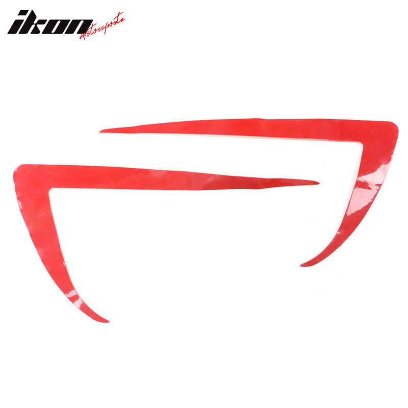 Fog Light Trims for 2020-2023 Tesla Model Y, IKON Style ABS Plastic 2P