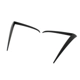 2025-2026 Tesla Model Y Juniper Fog Light Eyelid Trim Matte Black Frame