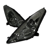 Spec-D Projector Headlights Toyota Celica (00-05) Black / Chrome / Smoke