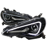 Spec-D Projector Headlights Scion FR-S (13-16) Sequential Signal - Gloss or Matte Black