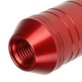 Red Aluminum Lug Nuts M12x1.25 Open End 70mm 20pc Set w/ Key