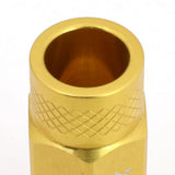Universal Aluminum Open-End Lug Nuts 50MM M12X1.5 20PCS Gold