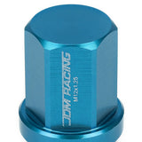 M12 x 1.25 Acorn Style Lug Nuts 20pc Set with Adapter - Aluminum
