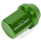 Acorn Style Lug Nuts M12 x 1.5 Green Aluminum 20pc Set