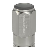 M12 X 1.25 Extended Grooved Shank Lug Nuts 20pc Set - Aluminum