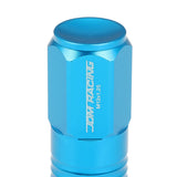 Aluminum Lug Nuts M12x1.25 50mm Grooved Shank Extended Closed End 20pc