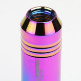 M12 x 1.5 Extended Rib Shank Lug Nuts 20pc Set w/ Adapter - Aluminum