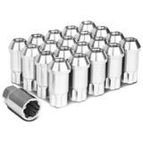 L40 Style Extended Aluminum Lug Nuts M12x1.25 20pc with Locks