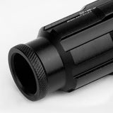M12 x 1.5 Spline Extended Lug Nuts with Locks - Aluminum