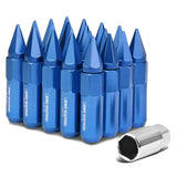 M12 x 1.5 60mm/90mm Spike Lug Nuts 20pc Set Aluminum