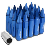M12 x 1.5 60mm/90mm Spike Lug Nuts 20pc Set Aluminum