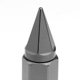M12 x 1.5 60MM/90MM 400 Style Lug Nuts w/ Removable Spike 20pc Aluminum
