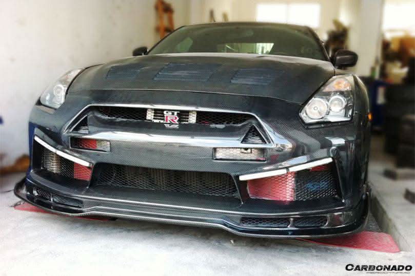 2008-2016 Nissan GTR R35 CBA/DBA LP Style Front Bumper