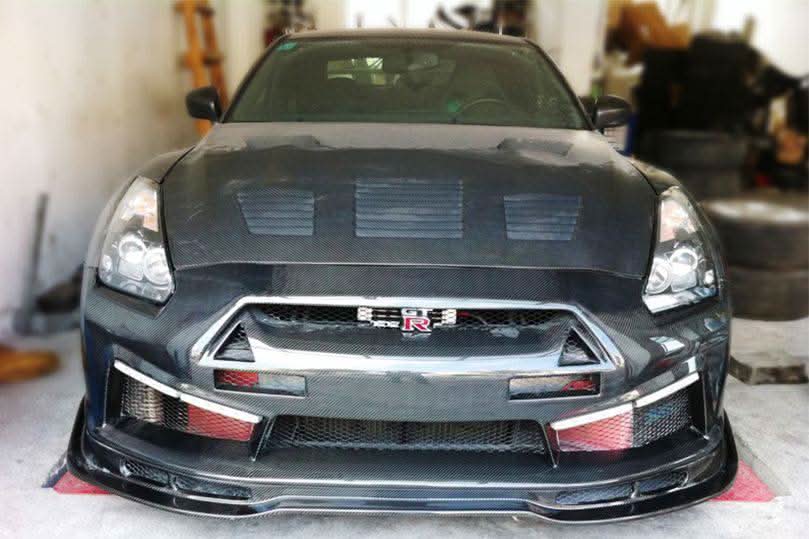 2008-2016 Nissan GTR R35 CBA/DBA LP Style Front Bumper