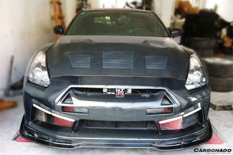 2008-2016 Nissan GTR R35 CBA/DBA LP Style Front Bumper
