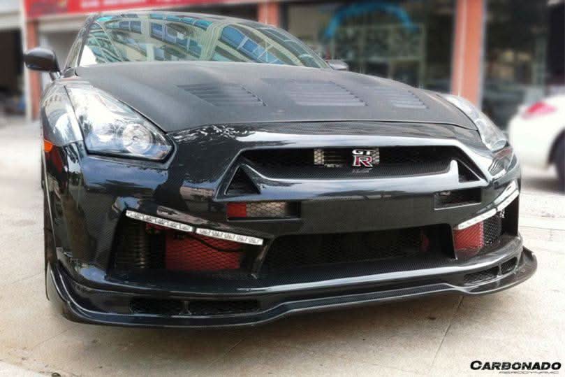 2008-2016 Nissan GTR R35 CBA/DBA LP Style Front Bumper