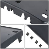 2017-2020 Audi A3 Front License Plate Mounting Bracket - Black